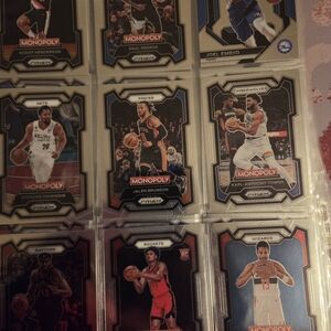Monopoly NBA Trading Card Set